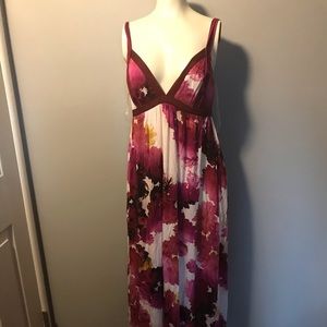 Dress long floral